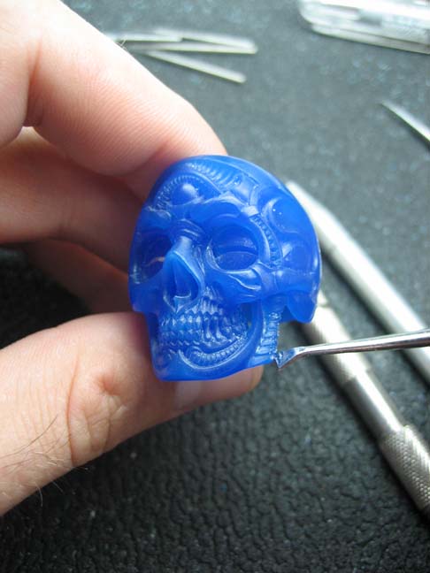 Skull ring tutorial 9