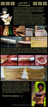 MAGI - Judar's arm bracelets WIP -