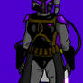 Jaina Solo in Mandalorian armor