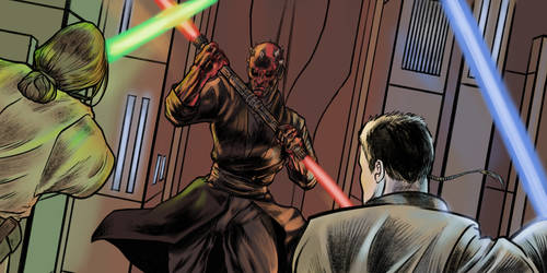 Phantom menace fight