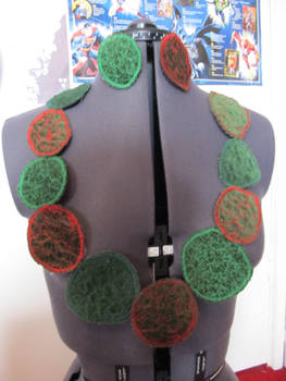 Green and Red Circle Jewellery