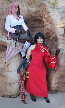 Cinder Fall and Neopolitan