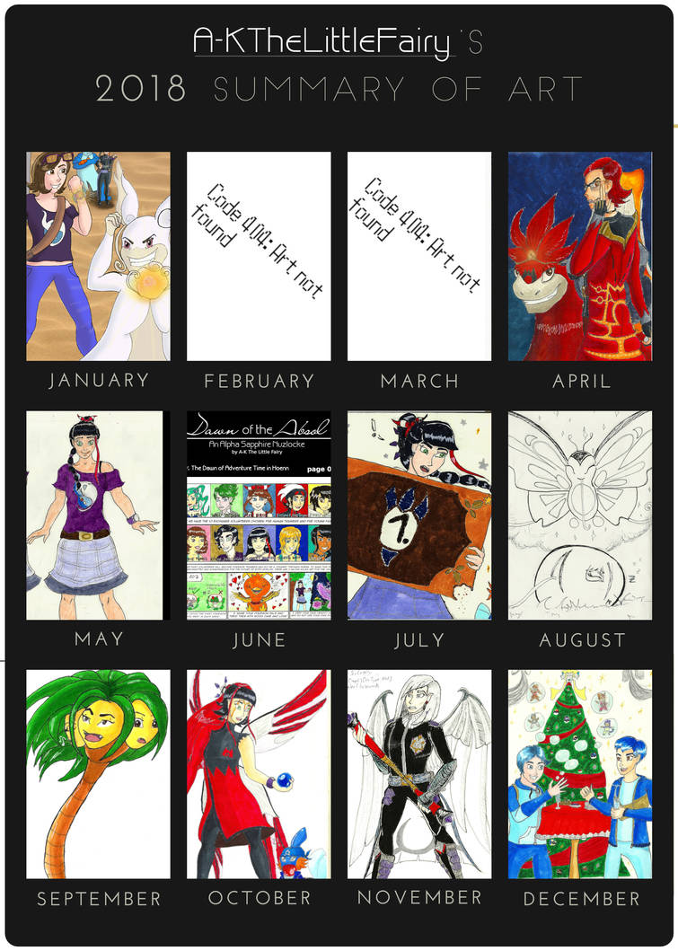 2018 Summary of Art by AKTheLittleFairy by A-KTheLittleFairy on ... 2018 Summary of Art by AKTheLittleFairy by A-KTheLittleFairy on ...