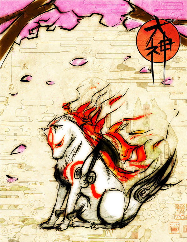 Okami: Celestial Brush God by X-babe on DeviantArt