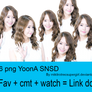 6 PNG YoonA SNSD