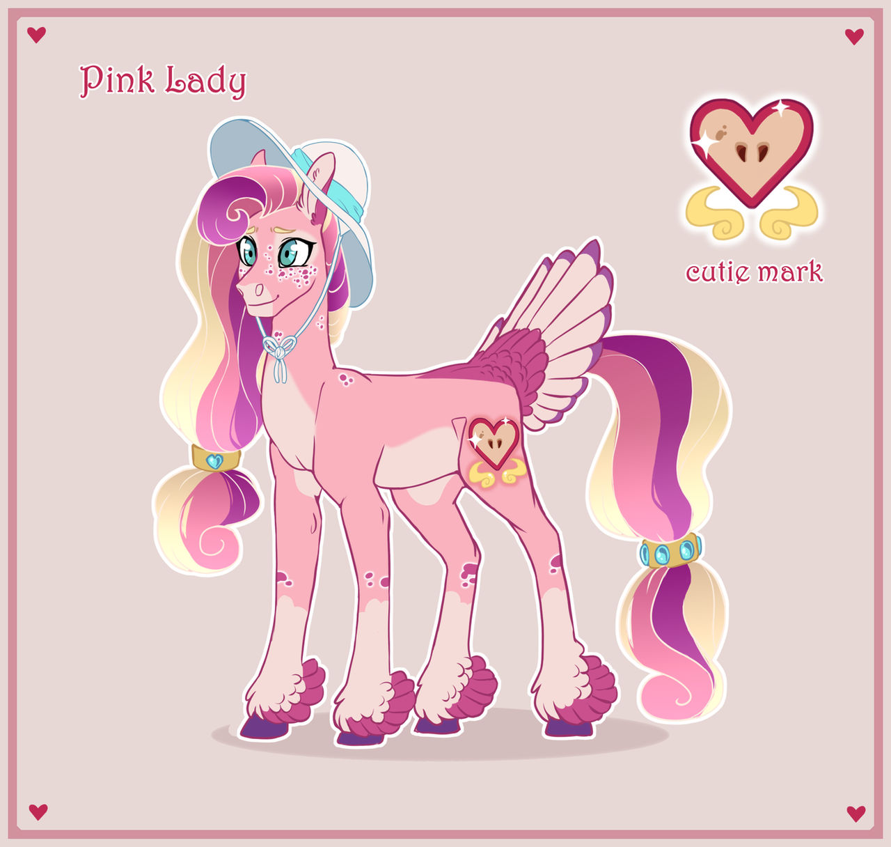 Pink Lady Deviantart Pink lady by LegitPotatoMash on DeviantArt