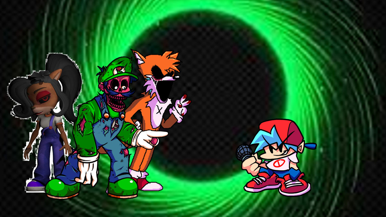 FNF EXE Trio No Flying Get, Brave or Smart by Estebanerror2010 on FNF EXE Trio No Flying Get, Brave or Smart by Estebanerror2010 on