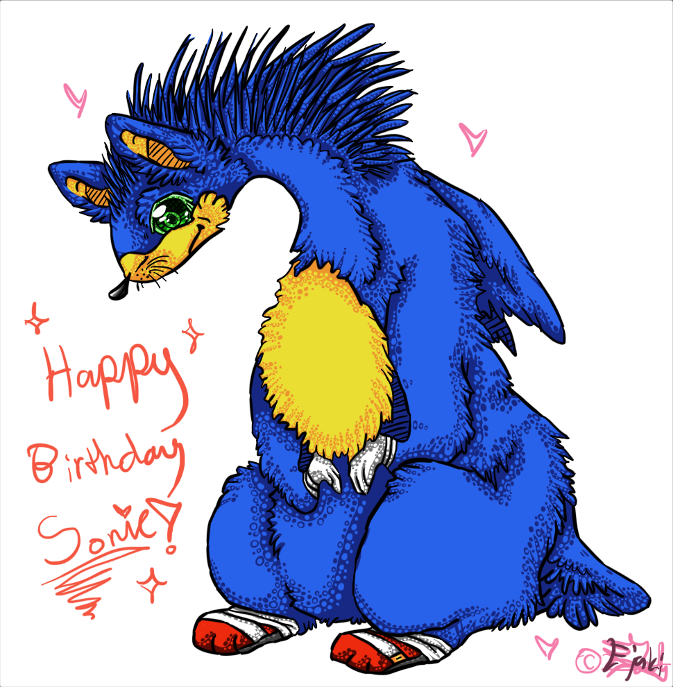 Happy B-Day Sonic!