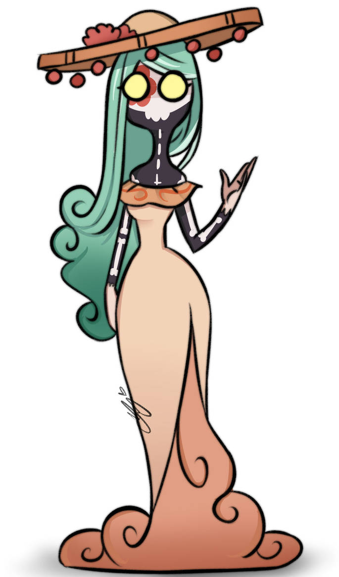 Lady Catrina Hazbin Hotel Character By Alegotic Twevel On
