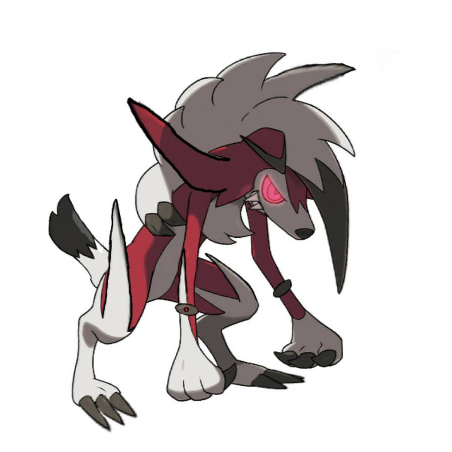 Mega Lycanroc (Midnight Form) by ethan1010rocks on DeviantArt