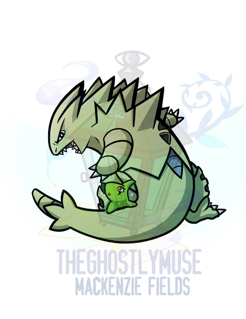 Tyranitar Tattoo Commission by GhostlyMuse on DeviantArt