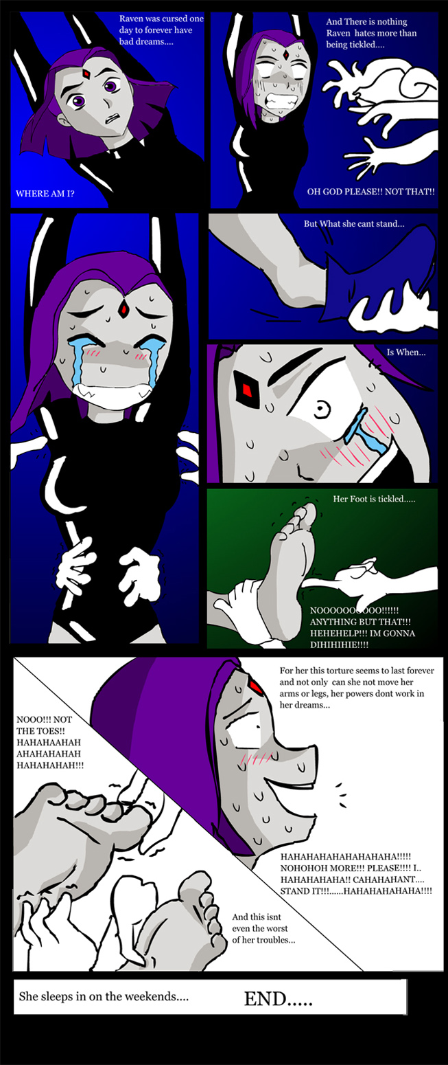 Raven Tickling comic