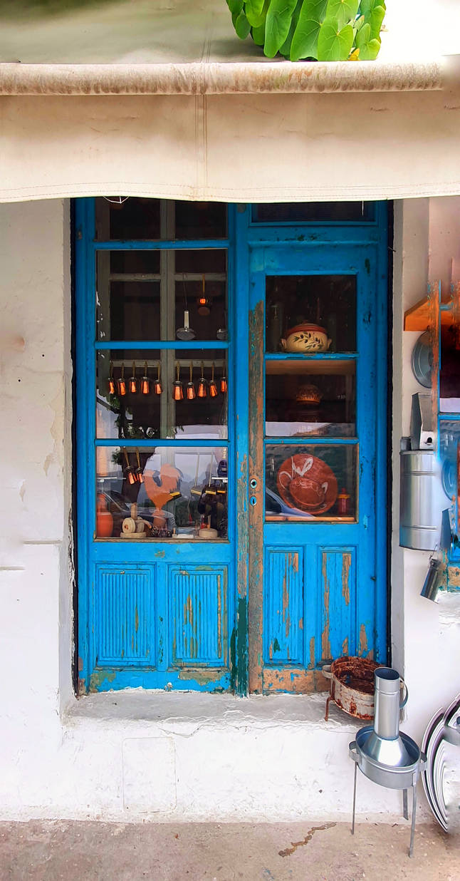 Theonas General Store, Filoti, Naxos by Elon49 on DeviantArt