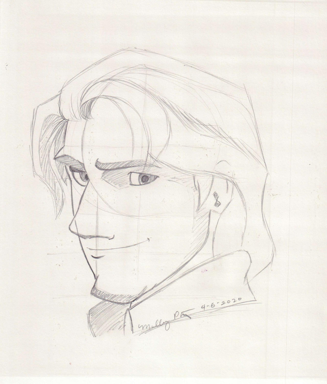 Flynn Rider Sketch by Taliris on DeviantArt