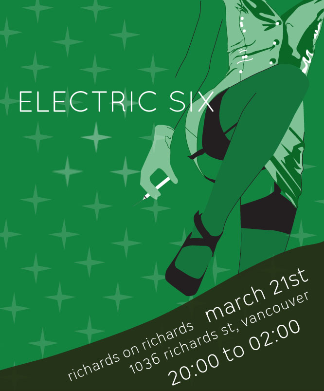 electric six poster