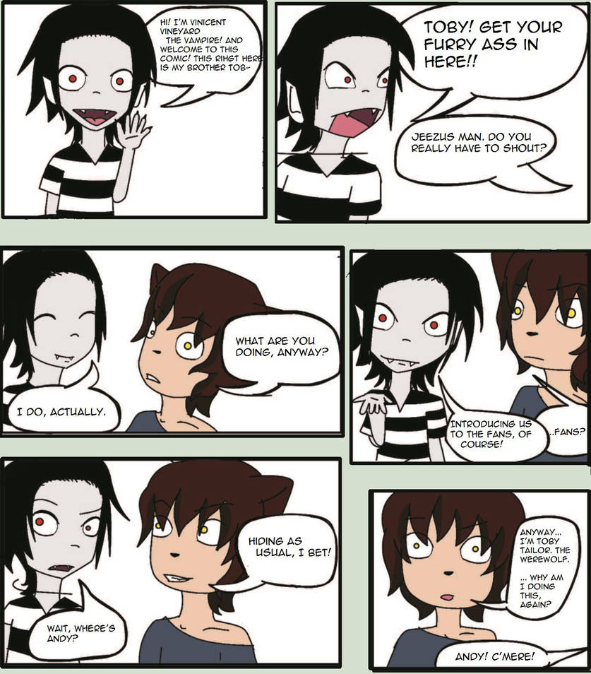 Comic Introduction 1 by MattCherries on DeviantArt