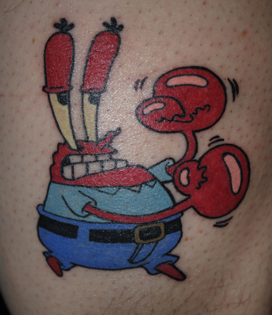 Mr. Krabs Tattoo by mwdtrs on DeviantArt