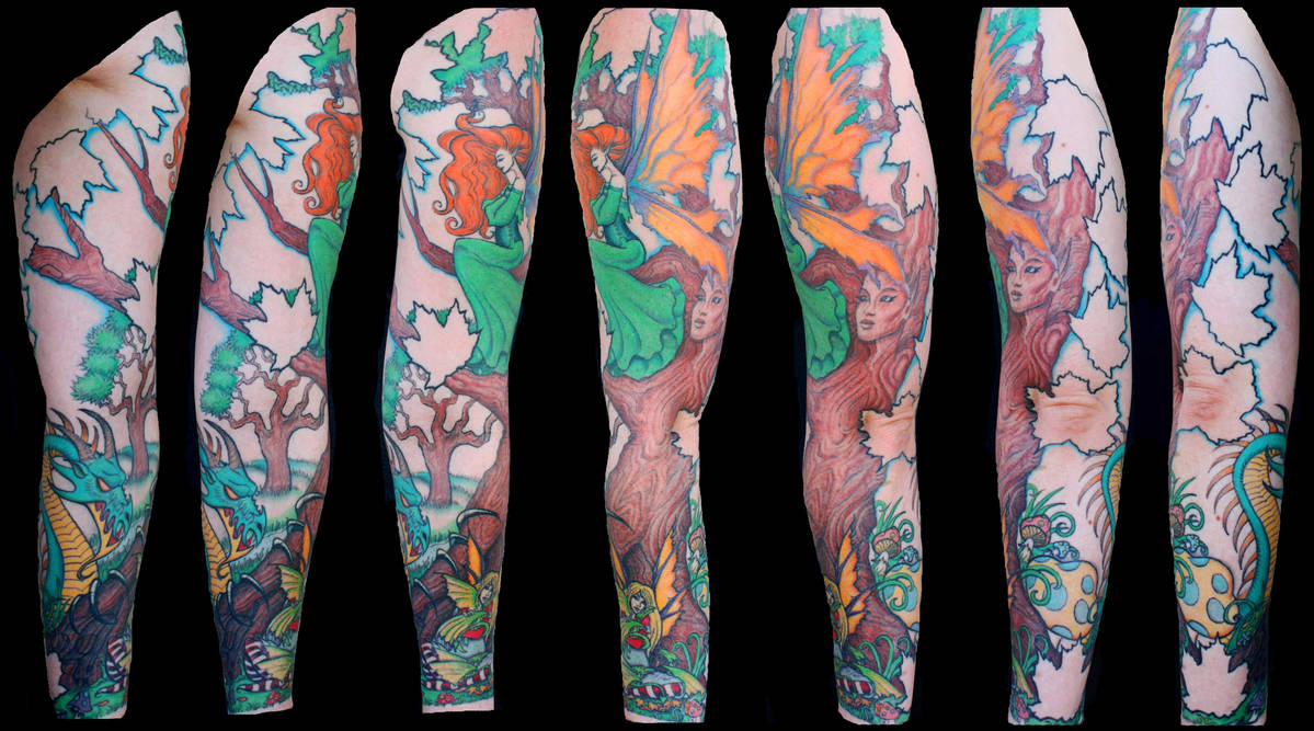 Enchanted Forest Full Sleeve 3