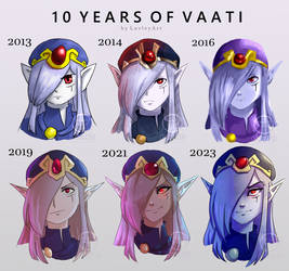 Evolution Of Vaati - 10 Year Vaativersary by LavleyArt