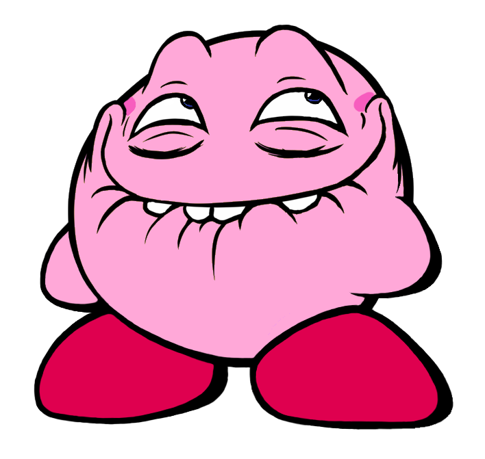 Kirby Gonna Hurr Durr By Galaxianista On Deviantart.