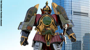Thunder megazord movie / Dairenoh CG 3d model C.G.