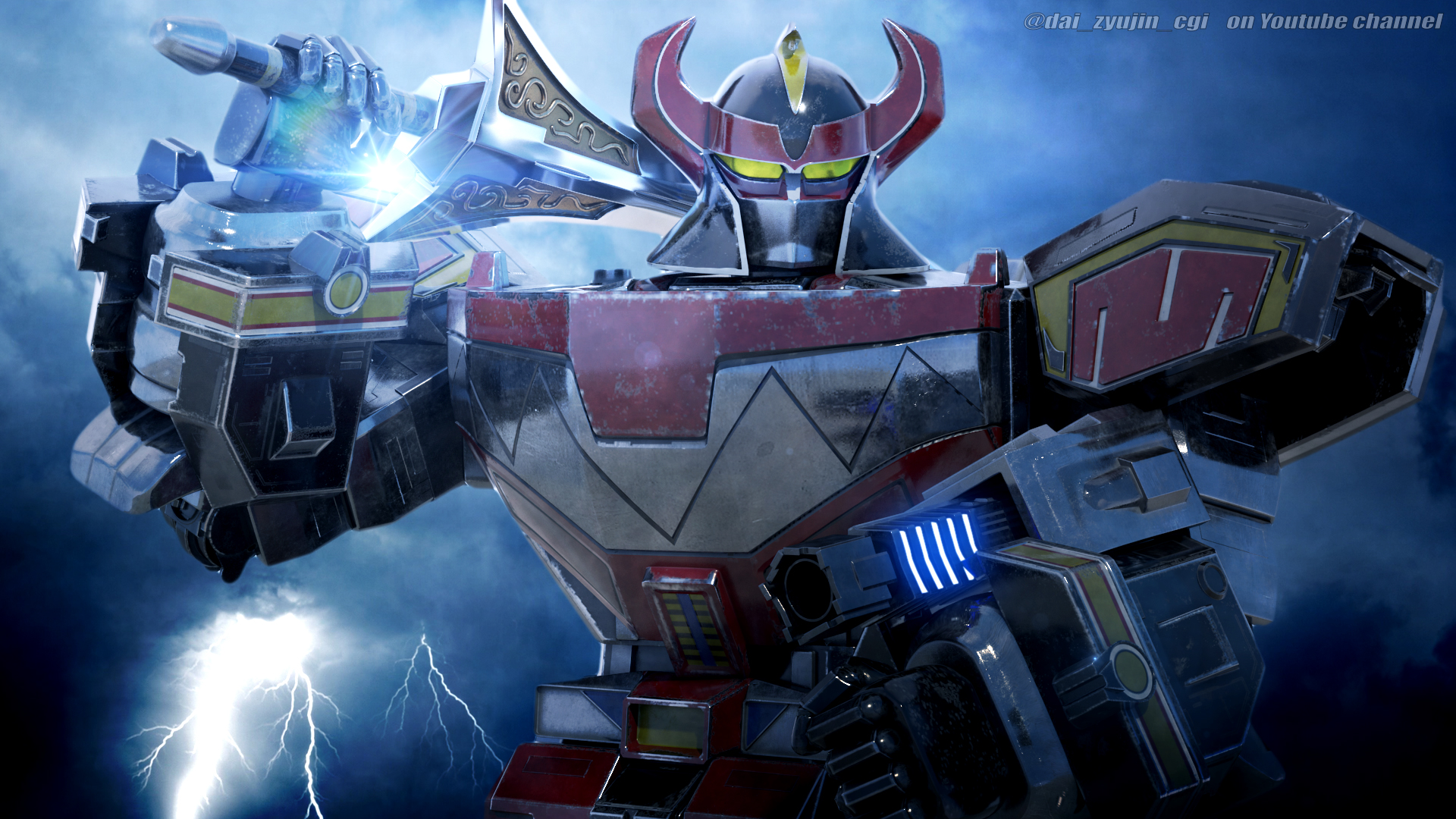Dino Megazord Wallpaper (1920X1080) C.G. 3D model by daizyujin4 on ...
