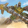 Gouryujin / Dragonzord 3D model / Megazord fight