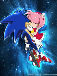 Sonic X- Sonamy -kiss of life by Nala6098