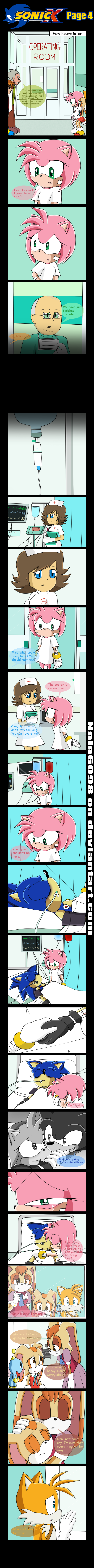 Sonic X Drawings - Sonic, Knux, Shadow,Tails & Amy by Bustedangel04 - Fanart  Central