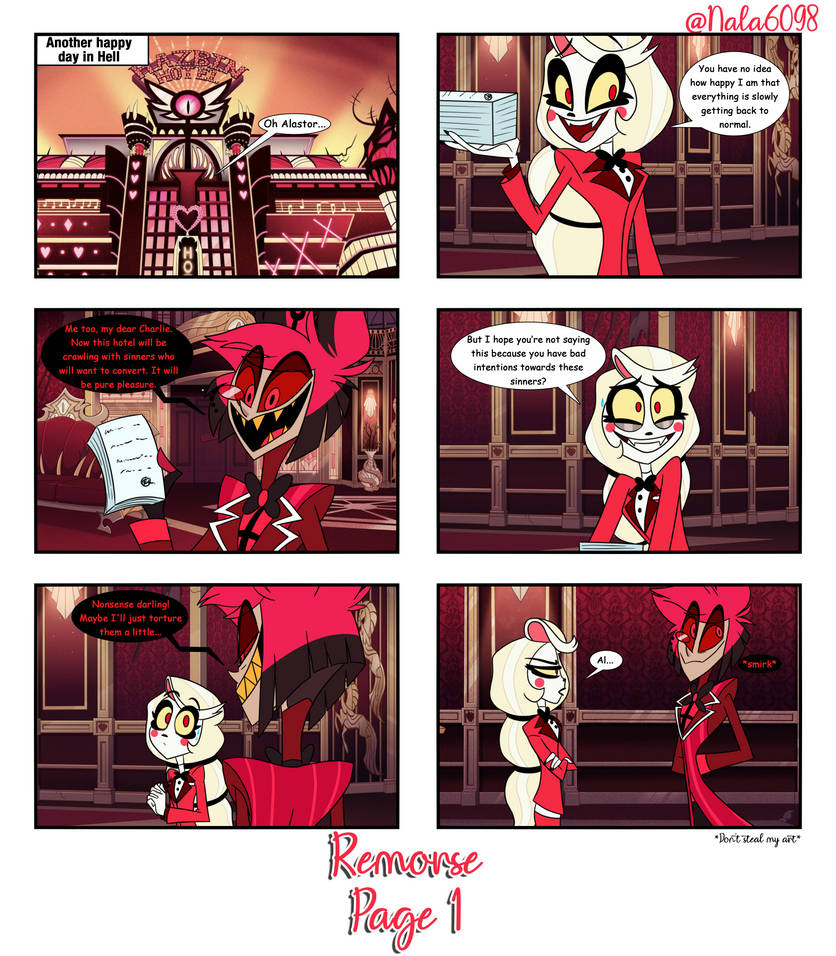Hazbin Hotel Charlastor Remorse Comic Page 1 By Nala6098 On DeviantArt hazbin-hotel-charlastor-remorse-comic-page-1-by-nala6098-on-deviantart