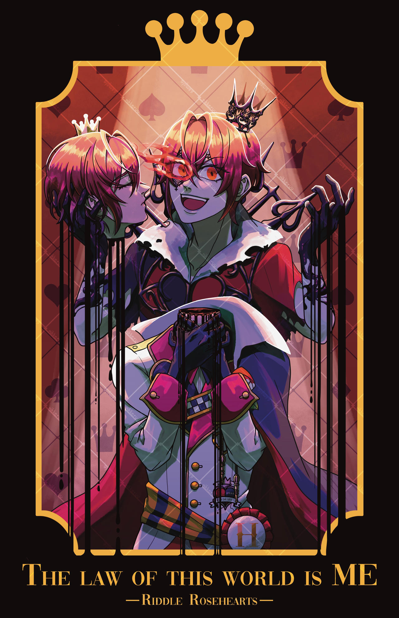 Riddle Rosehearts by nikkeruu on DeviantArt