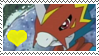 +Flamedramon-Fladramon Stamp+