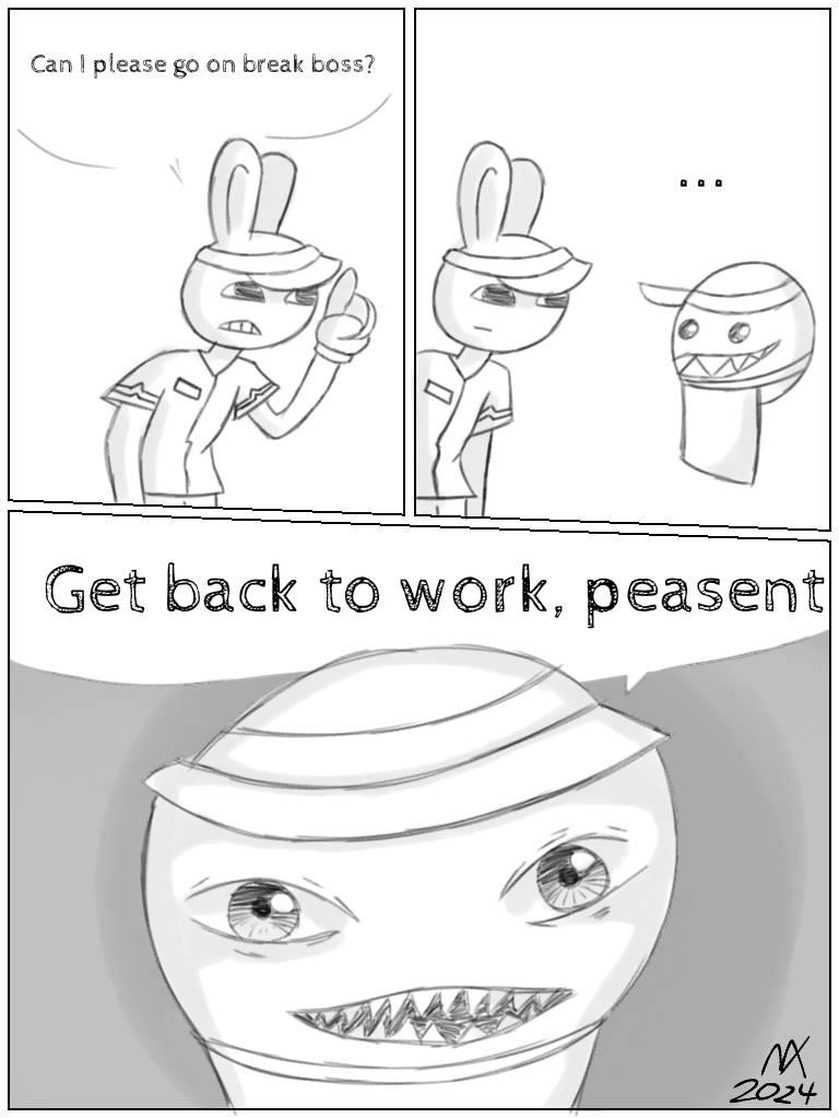 Jax's boss by MaxwellFursaken2 on DeviantArt