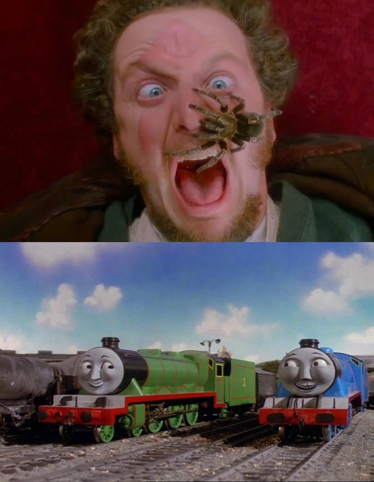 Scared Gordon Henry and Gordon laughing at Marv screaming by mcc8621 on DeviantArt