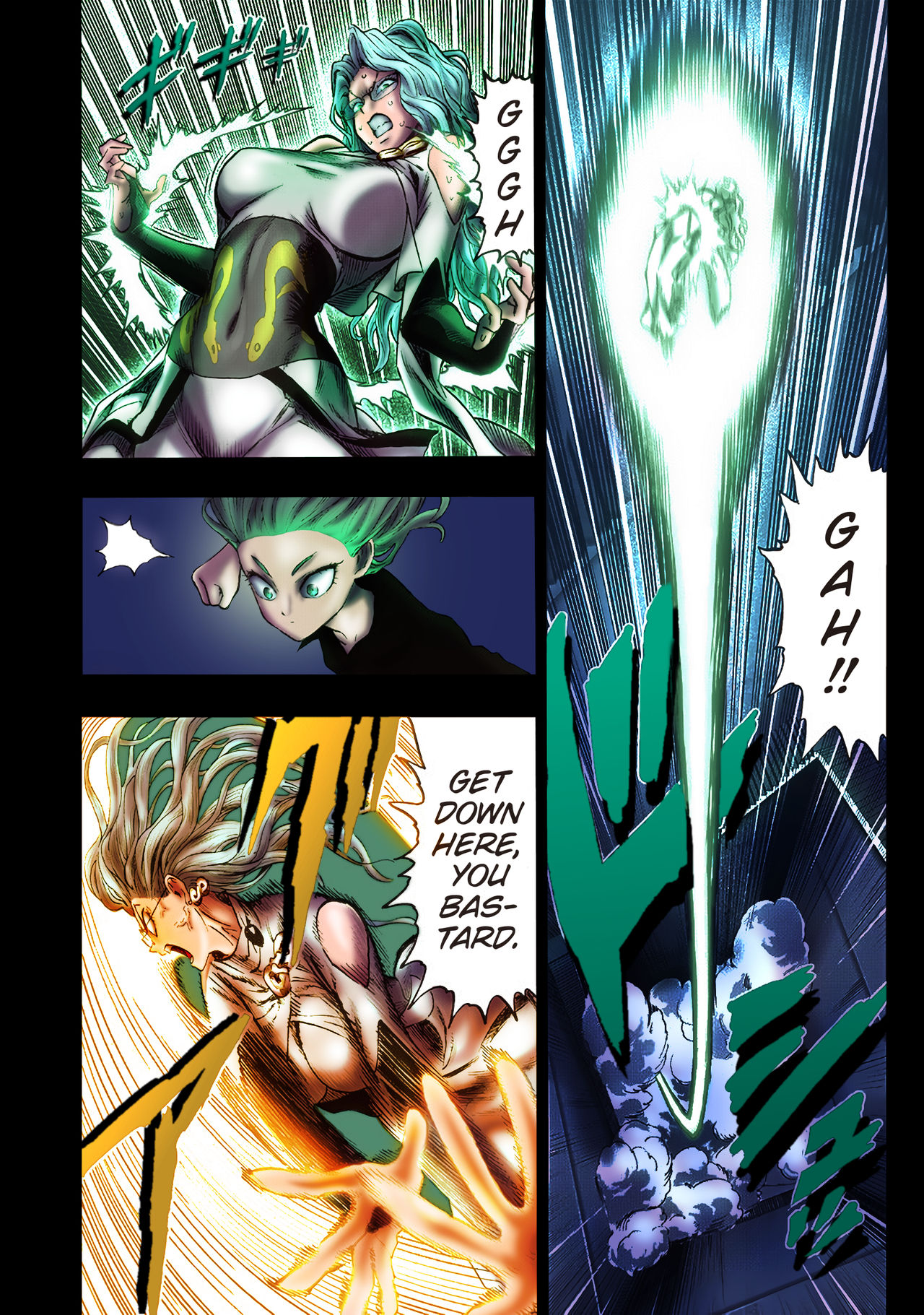 OPM Tatsumaki VS Psykos (Fan Coloring) P.37 by DarrielOni on DeviantArt