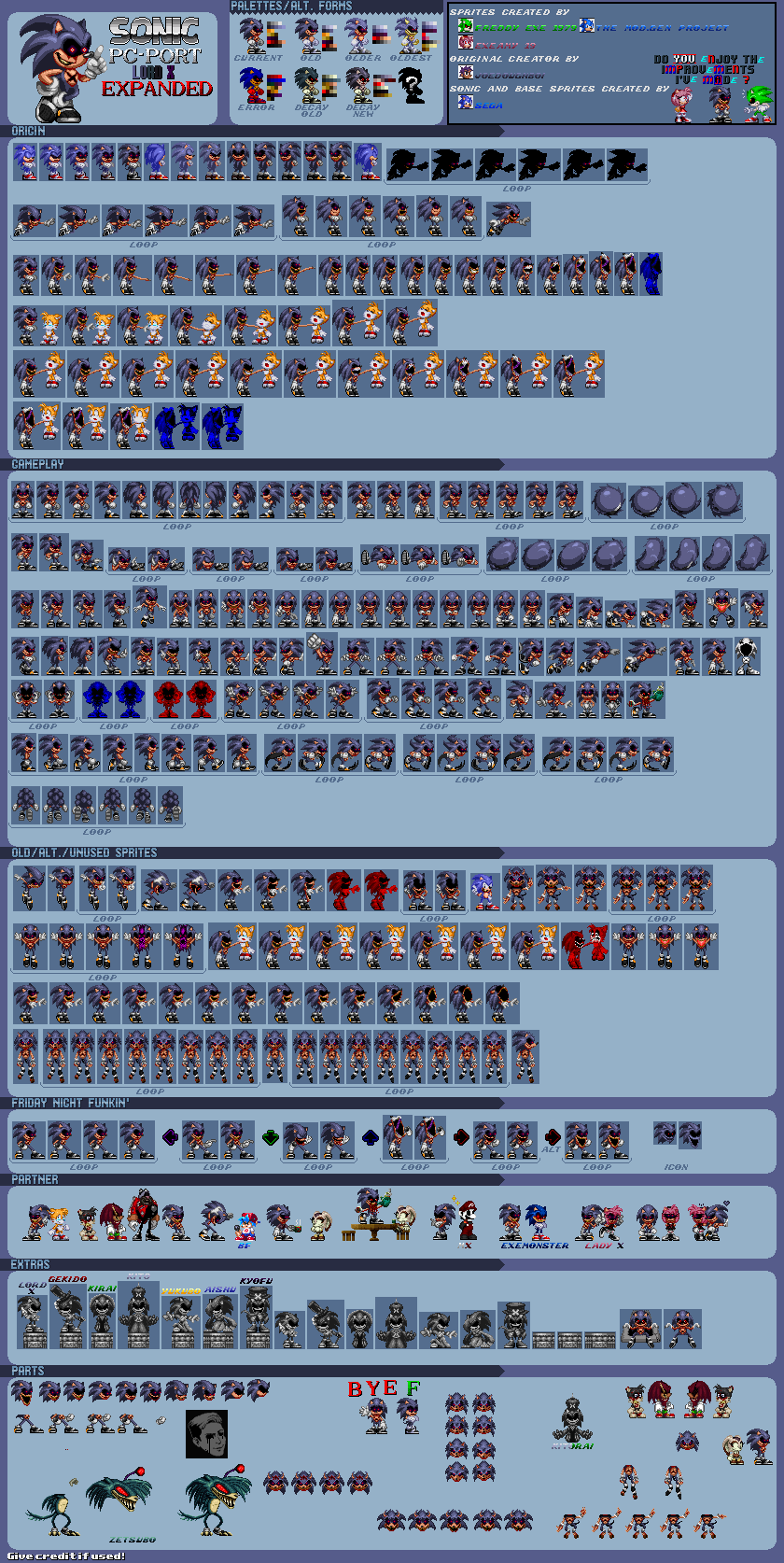 X 上的LoraTWolf46：「Forgot to post this here Incomplete v2 of edited Modgen  Rouge sprite sheet  / X