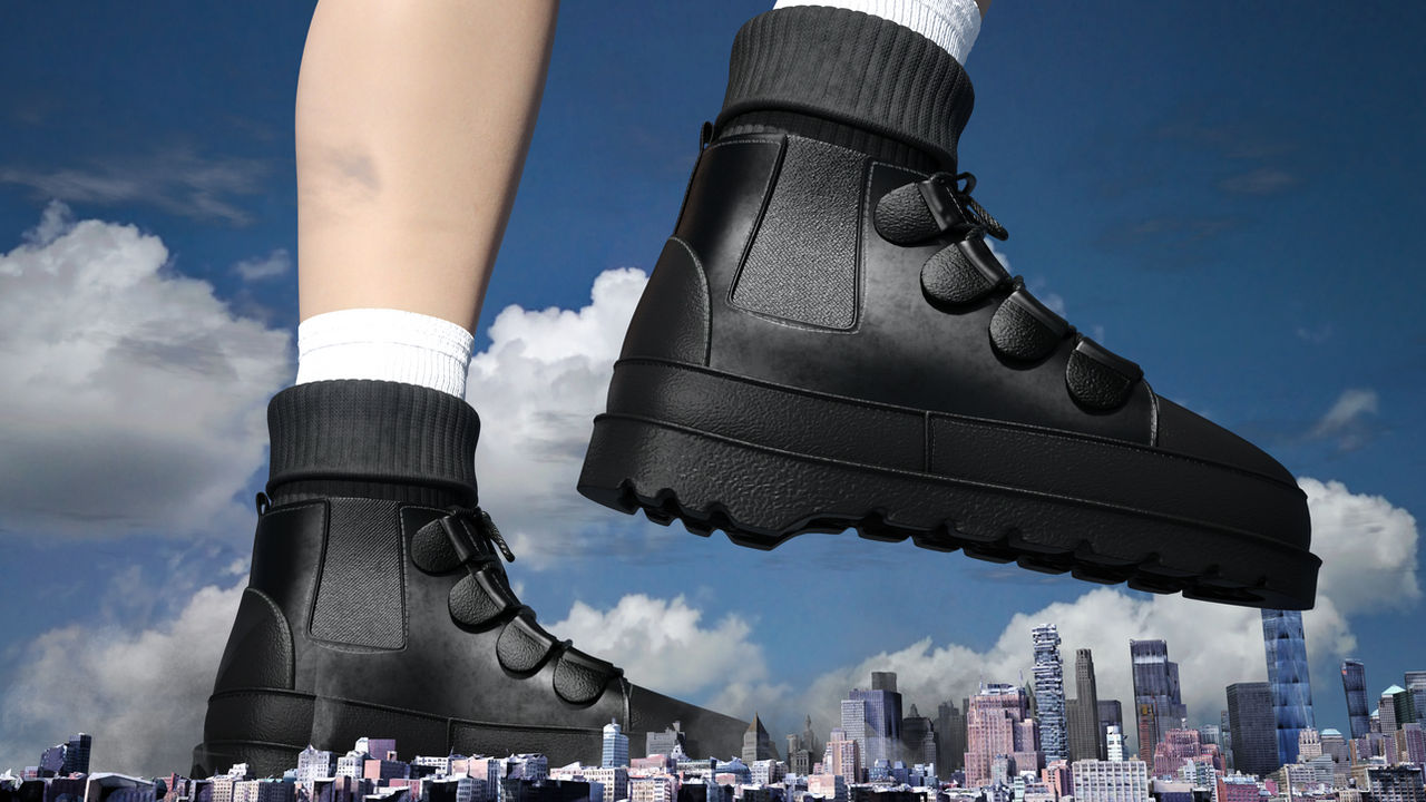 Shoes falling from the sky. by yasu-tsuyokute on DeviantArt