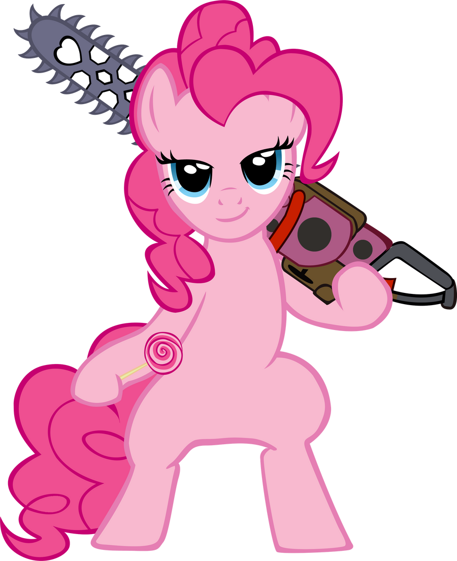 Lollipop Chainsaw Pinkie Pie Edition