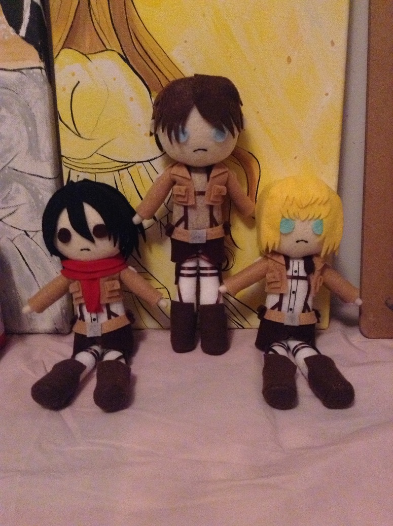 Plushies Attack on Titan 1