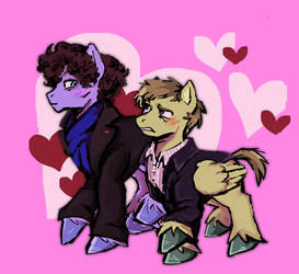 Johnlock but ponies?!?! :-O