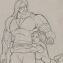 Size difference hug