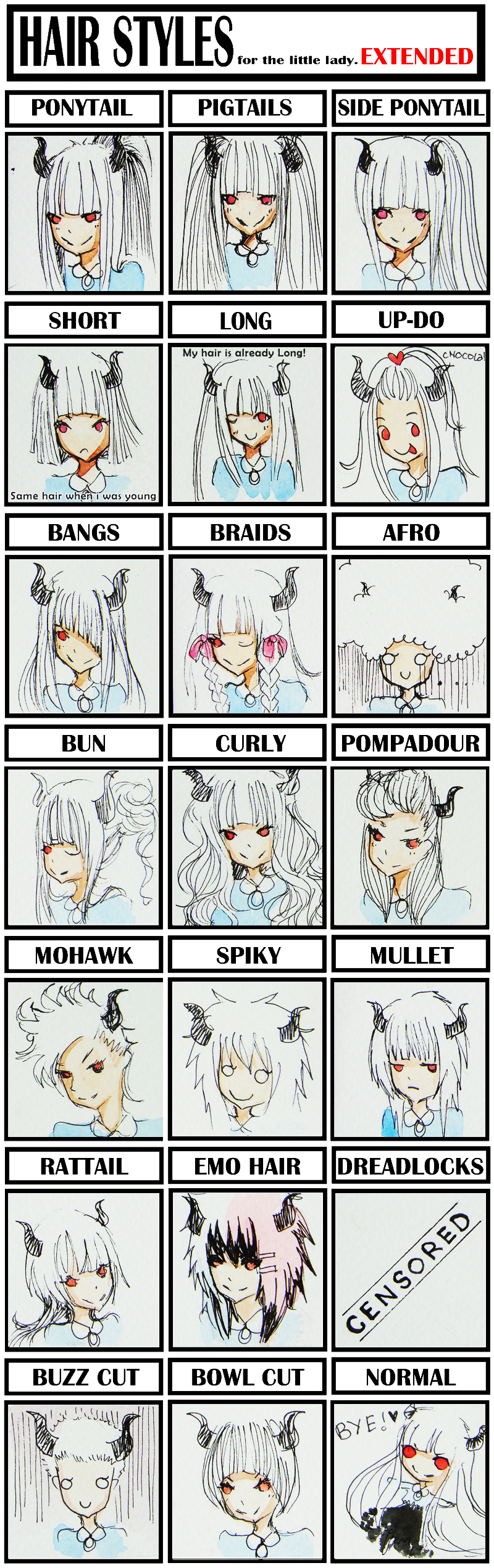 Megami - Hair Style Meme Extended