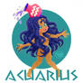 Aquarius Pinup