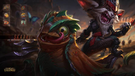 League of Legends - Kled Wallpaper BLURRED KLED DE