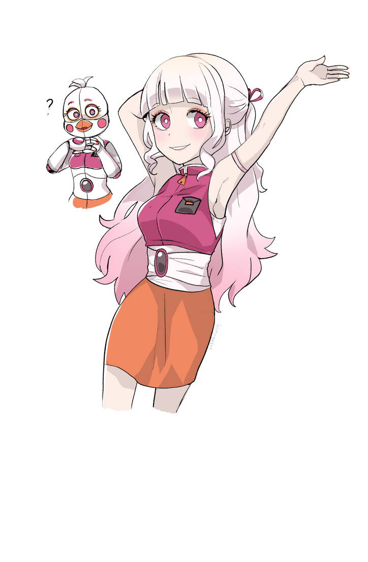 fnaf sister location, funtime chica by xiwkyeh on DeviantArt