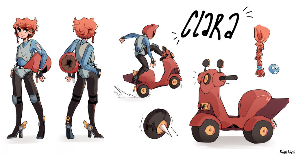 Radical Racer Clara by Kimchirii on DeviantArt