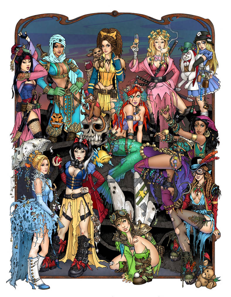 High res Apocalypse Princesses by TessFowler