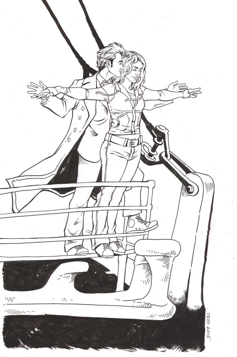 Doctor and Rose Titanic Commission