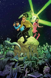 Star Trek Green Lantern Variant Cover