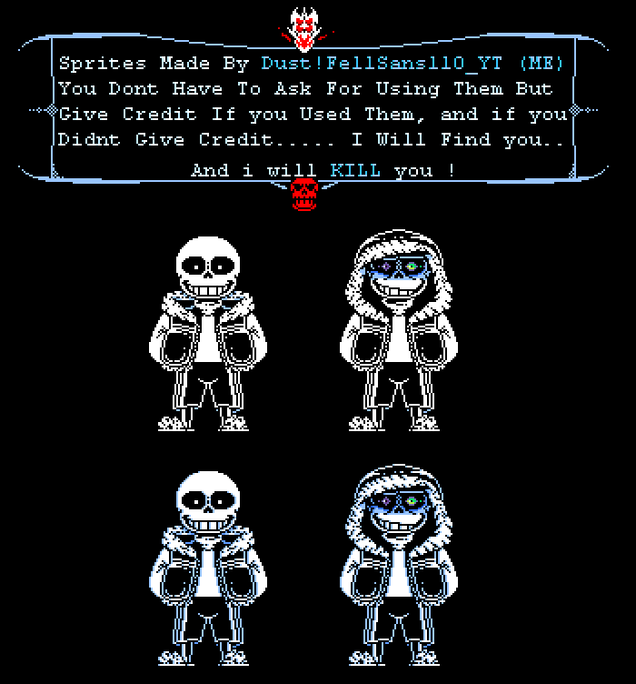 Alright next one. Best Dust Sans sprites from other mods? : r